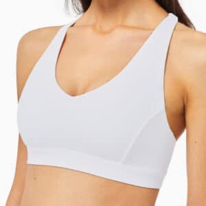 Nordic-wellness Racerback Sports-BH – White – L