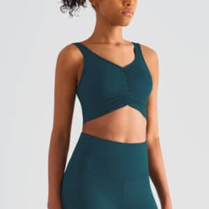 Nordic-wellness Scrunch Sports-BH – Ocean Blue – S