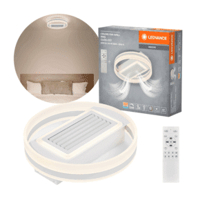 OSRAM Loftventilator med lys – 55W – CCT 3000-6500K – Ø500 – Fjernbetjening