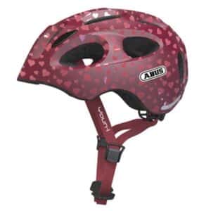 OUTLET – Abus Youn-I Cherry heart – cykelhjelm – Small (48-54 cm)