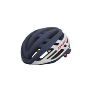 OUTLET – Giro agilis MIPS cykelhjelm i mat blå/hvid – Small (51-55 cm)