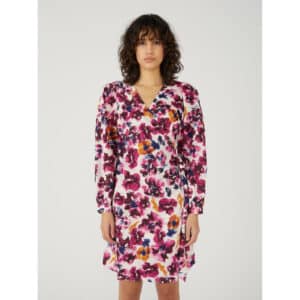 Object dame kjole OBJANNIE – Begonia Pink Flower