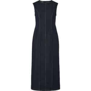 PIECES dame kjole PCFRANNA – Dark Blue Denim