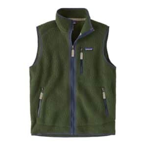 Patagonia Mens Retro Pile Vest, Torrey Pine Green