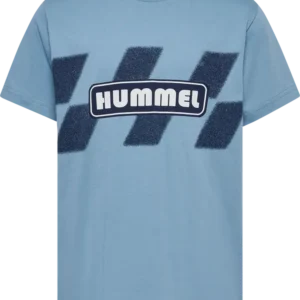 Pets t-shirt kortærmet – FADED DENIM – 128