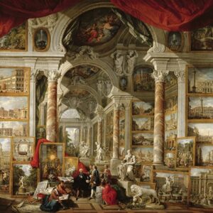 Picture Gallery with Views of Modern Rome