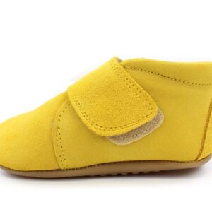 Pom Pom Hjemmesko Yellow Ruskind – Str. 19