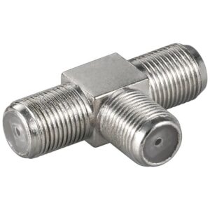 Pro F-adapter T-Type: F female > 2 F female