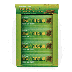 Protein Bar (12 x 55 g) – Dubai Style Chocolate