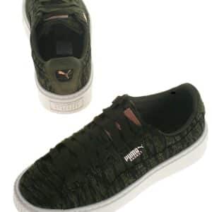 Puma sneakers, army, Basket Platform – 38+ – 38