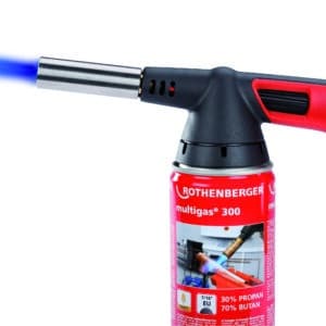 ROFIRE 4 PIEZO blæselampesæt med Multigas 300