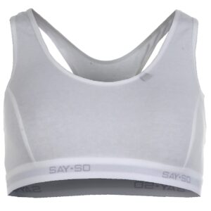 Say-so basic sportstop, hvid – 140 – 10år