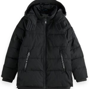 Scotch & Soda vinterjakke, black – 164 – 14år