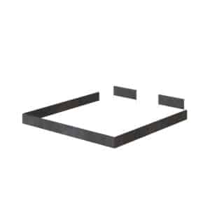 Sengeramme til M1 skabsseng, 180cm – farve Skab: Hvid, Front: Hvid