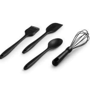 Silicone utensil set