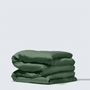 Silky Bamboo Duvet Cover, Olive Green – 200×220 cm / 2 stk – spar 10%