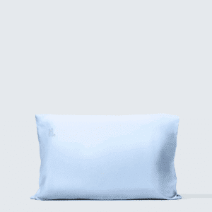 Silky Bamboo Pillowcase, Sky Blue – 2 stk / 60×63 cm (Anbefalet størrelse i Danmark)