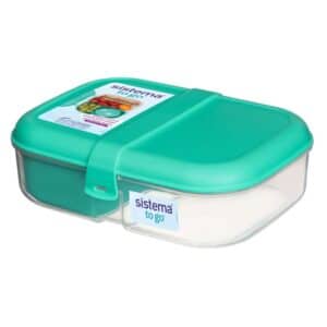 Sistema Madkasse – Ribbon Lunch – 1.1L – Klar/Minty Teal