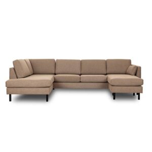 Skagen u-sofa med open-end og chaiselong – Højrevendt