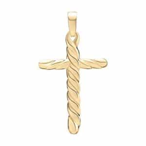 Snoet Guld Kors 8 kt. – 28 x 19 mm