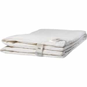 Sølv Moskusdun Dyne Lun 140×220 cm.