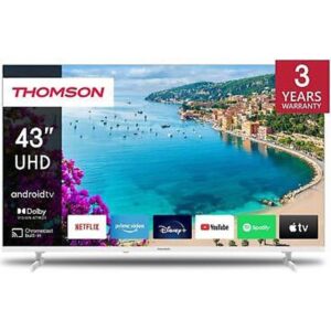 Thomson 43ua5s13w Smart Tv 43 Pollici 4k Ultra Hd Display Led Sistema Android Tv 56 cm
