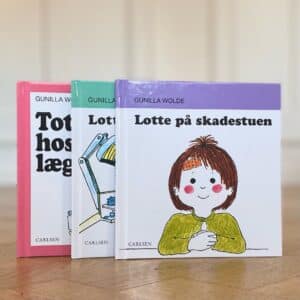 Totte og Lotte – Sæt af 3 bøger om lægen og tandlægen