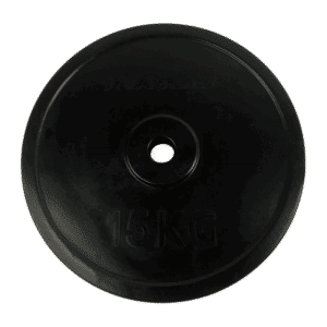 Tunturi Gummi Vægtskive – 15 kg