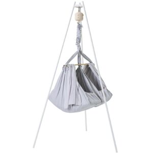 Tvillingeslyngevugge med vuggemotor (premium) & stativ (premium)