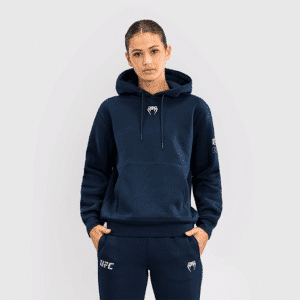 UFC Fusion Fight Week Women’s Pullover Hoodie Solid Oceanic Blue