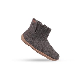 Uldstøvle (100% ren uld) m/Gummisål – Dansk Design fra SHUS – gul / 41