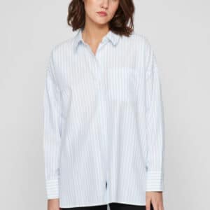 Vidarma skjorte – Kentucky Blue