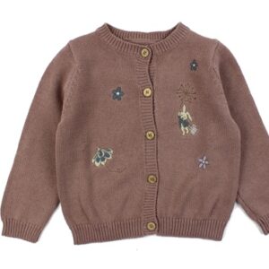 Wheat Lavender Rose Strik Cardigan Ella – Str. 3y 98cm