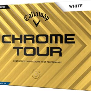Callaway Chrome Tour (2024) Golfbolde – White