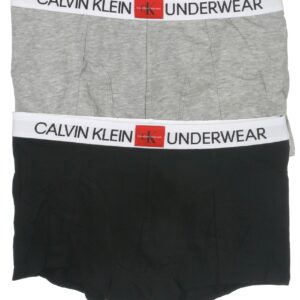 Calvin Klein 2-pack tights, greyblack – 140 – 10-12år