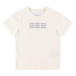 Calvin Klein T-shirt – Reg – Greige/Navy