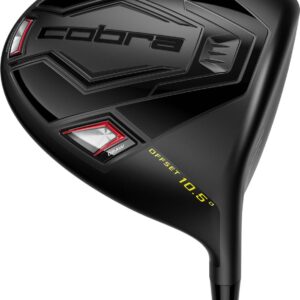 Cobra Air-X Offset (2024) Herre Driver – Sort – Venstre – 10.5° – Cobra ULTRALITE 40 Regular Grafit