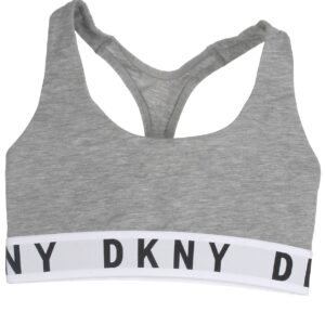 DKNY bralette, Boyfriend racerback, greyheather – 176 – S+ – 36