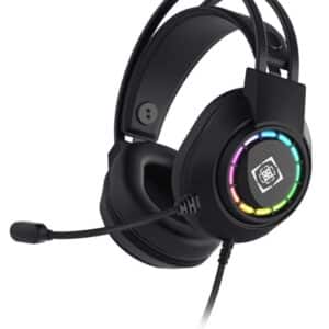 Deltaco DH220 USB Stereo Gaming Headset RGB Black