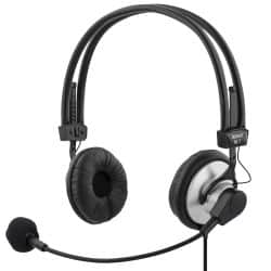Deltaco Headset, Volume Control On The Cable, 2 X 3.5 Mm, 2 M Cable – Headset