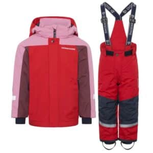 Didriksons Neptun/Idre skisæt, junior, rød