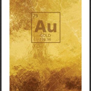 Elements Guld 50×70