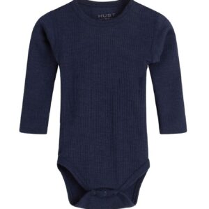 Hust and Claire Body l/æ – Berry – Rib – Uld – Navy