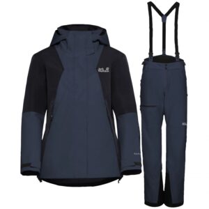 Jack Wolfskin Flowline Pro 2L Ins sæt, dame, mørkeblå
