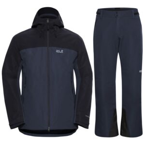 Jack Wolfskin Flowline/Wild Places skisæt, herre, mørkeblå