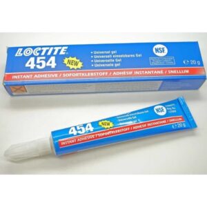 Loctite 454 hurtiglim, universal gel, 20g