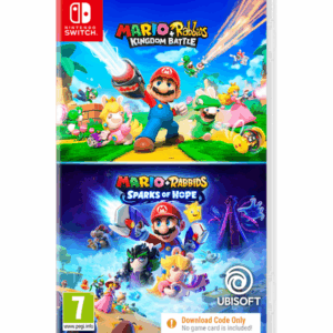 Mario + Rabbids Kingdom Battle / Mario + Rabbids Sparks of Hope (Code in a Box) – Nintendo Switch – Strategi