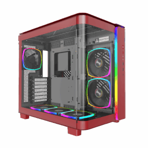 Montech King 95 Pro Rød- curved glas