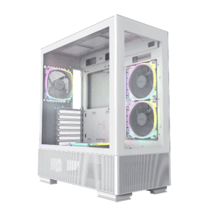 Montech Sky Two White – Midi-tower, E-ATX, 4x ARGB PWM fans