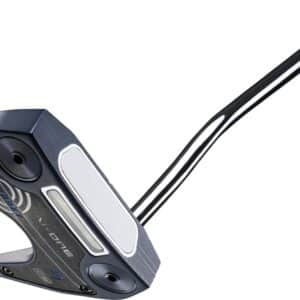 Odyssey Ai-One Seven DB Double Bend Neck Putter – Blå – Højre – Str. 33″ – Odyssey Ai-ONE (2023) Midsize Hvid/Blå